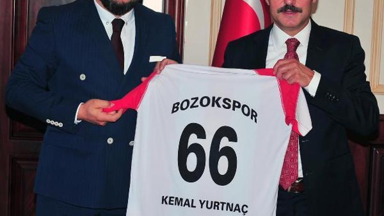 Yozgat Valisi Kemal Yurtnaçtan spora destek