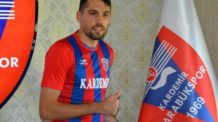 Kardemir Karabükspor Valerica Gamanla sözleşme imzaladı