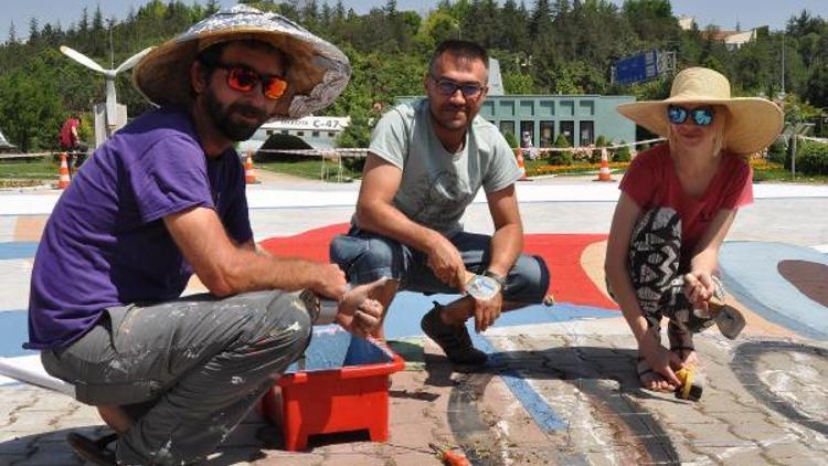 Havacılık Parkına ilk Türk sivil uçağının üç boyutlu resmi yapılıyor