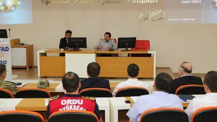 Ordu’da İl Afet ve Acil Durum Koordinasyon Kurulu toplandı