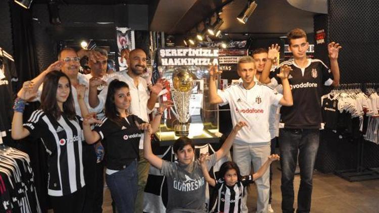 Beşiktaşın şampiyonluk kupası Gaziantep Kartal Yuvasında