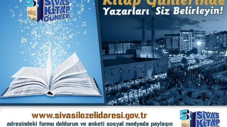 Kitap günleri için yazarları okurlar seçecek