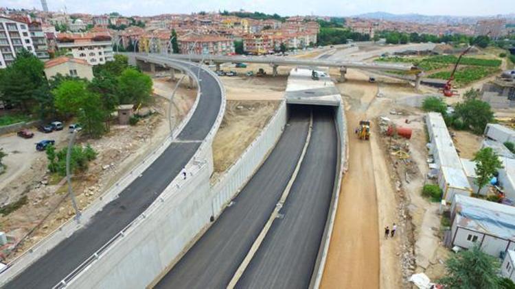 Yeni Keçiören Bulvarında birinci etap tamam