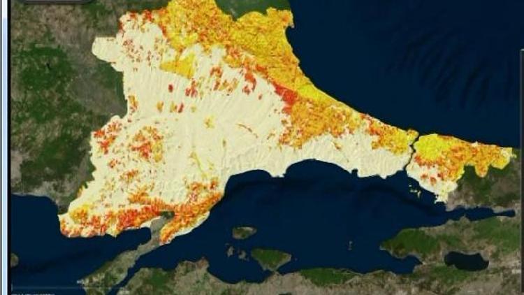 İstanbul ormanları yangın risk haritası çıkarıldı