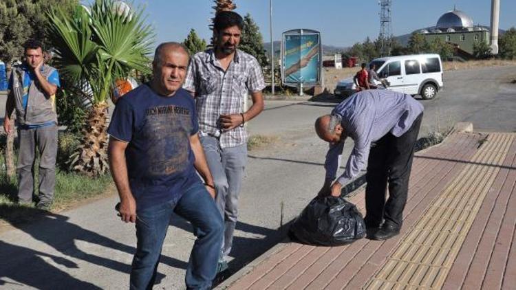 İslahiye’de, polisi alarma geçiren poşetten bayat ekmek çıktı