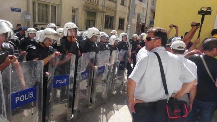 Eğitim Sen Aydında MEBi protesto etti