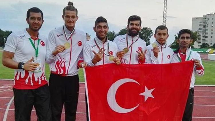 İşitme engelli milli atletizm takımı dünya üçüncüsü