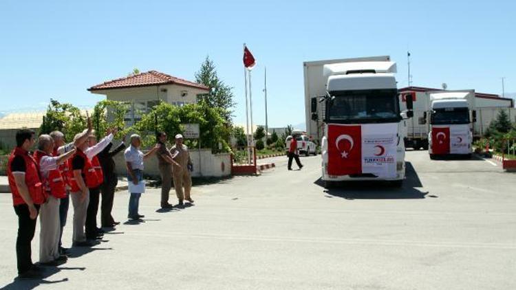 Türk Kızılayından Iraklılara konteyner desteği