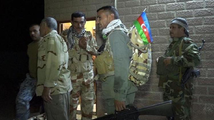 Kerkükte Şii Türkmenlerden Azerbaycan bayraklı IŞİD operasyonu