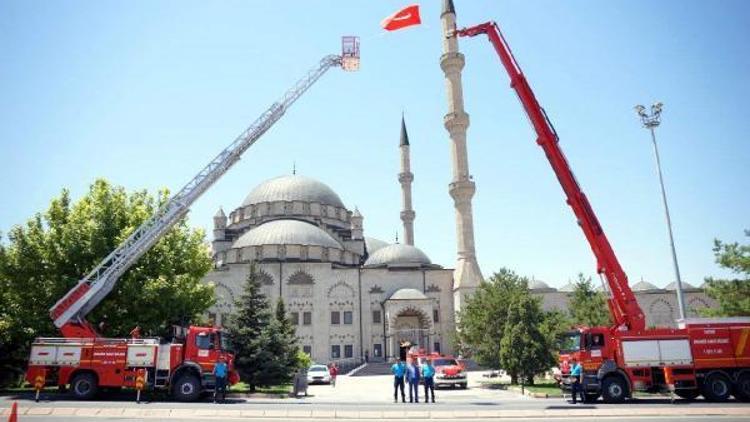 Kayseri OSBde şehitler için dua edildi