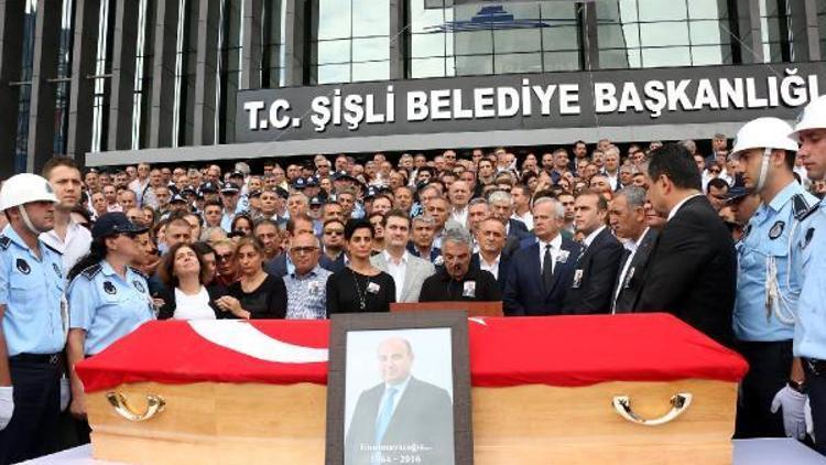 Şişli Belediye Başkan Yardımcısı Cemil Candaş için tören düzenlendi