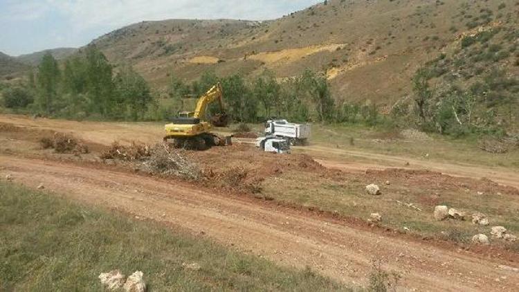 Bayburt Aydıncık Göleti için ilk kazma vuruldu