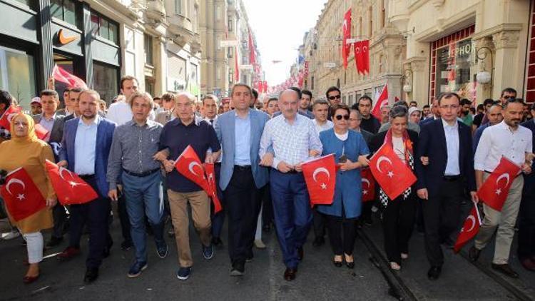 Topbaş: Ülkemizde darbe yapmaya kalkanlara karşı milletçe ayağa kalktık