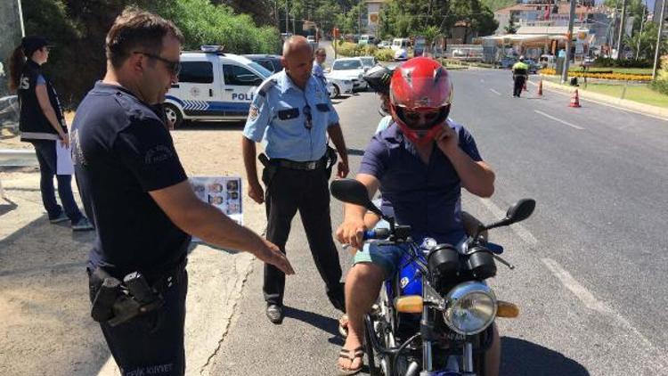 Marmariste firari askerlerin 2 motosikletliyi durdurmak istediği ihbarı alarma geçirdi