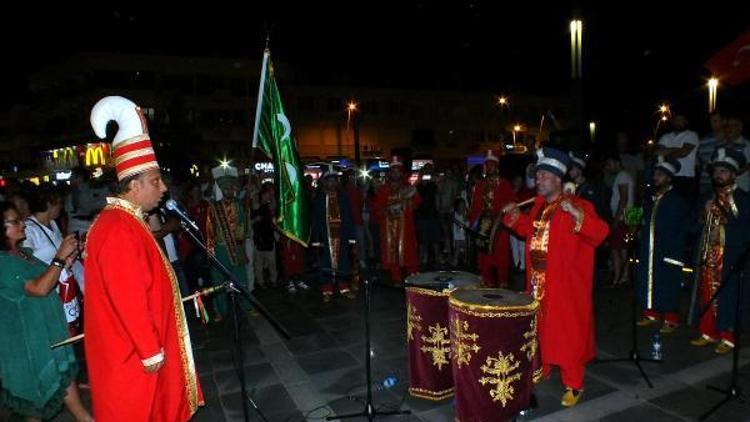 Marmariste Demokrasi Nöbeti protokolü buluşturdu