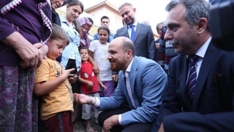 Bilal Erdoğandan demokrasi şehitlerinin ailelerine taziye ziyareti