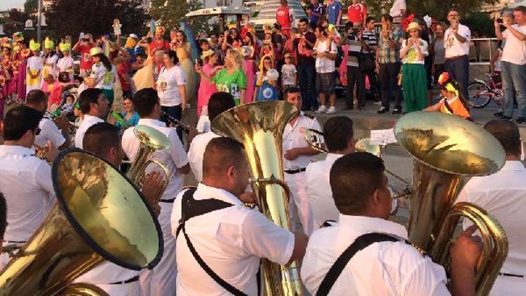 Edirne Belediye Bandosu’na, Büyükçekmece Festivali’nde tam not