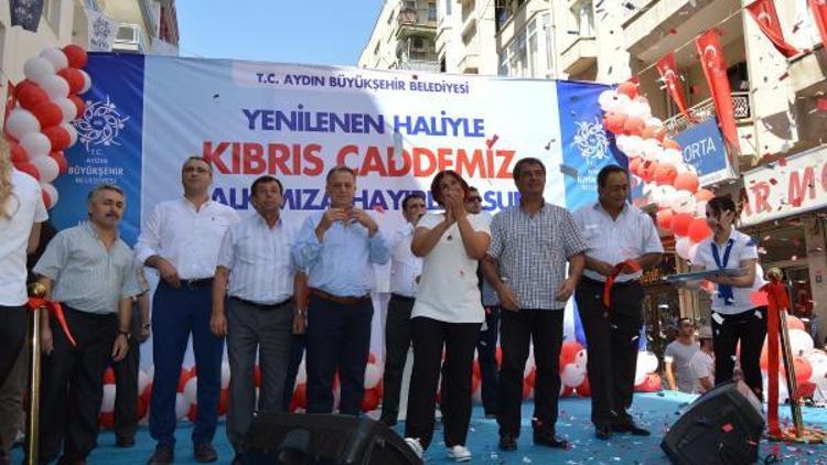 Kıbrıs Caddesinin alt yapısı yenilenip, hizmete açıldı