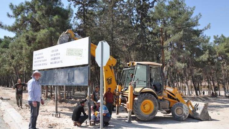 Nizipte mesire alanı yıl sonuna yetişecek