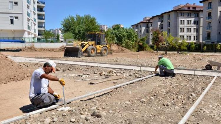 Konyaaltı Belediyesinden Uluç Mahallesine park