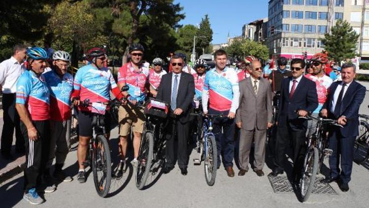 Salda Gölü Bisiklet Şenliği başladı