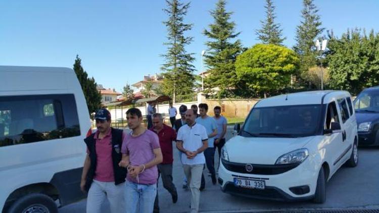 Karamanda FETÖ/PDYde 13 kişi tutuklandı