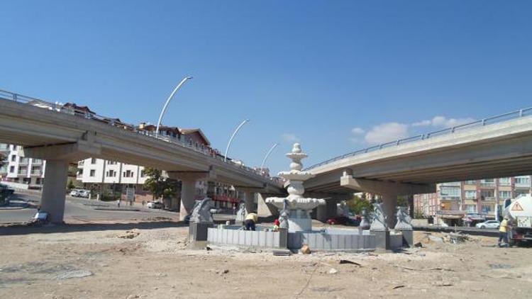 Büyükşehirden Başkente yeni dekoratif havuzlar