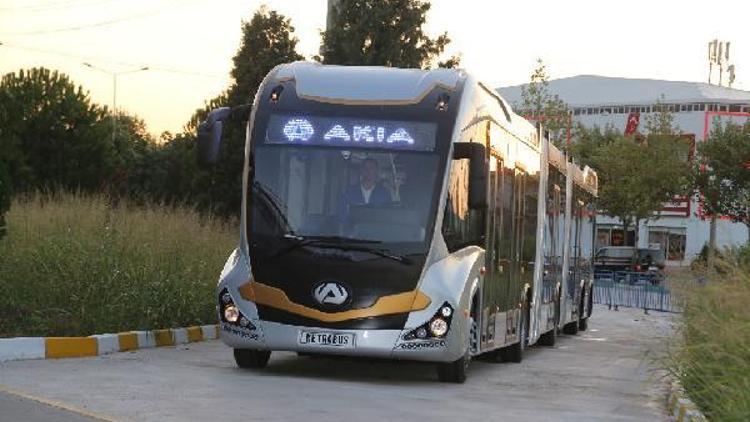 Bursada 290 yolcu taşıyabilecek metrobüs üretimi