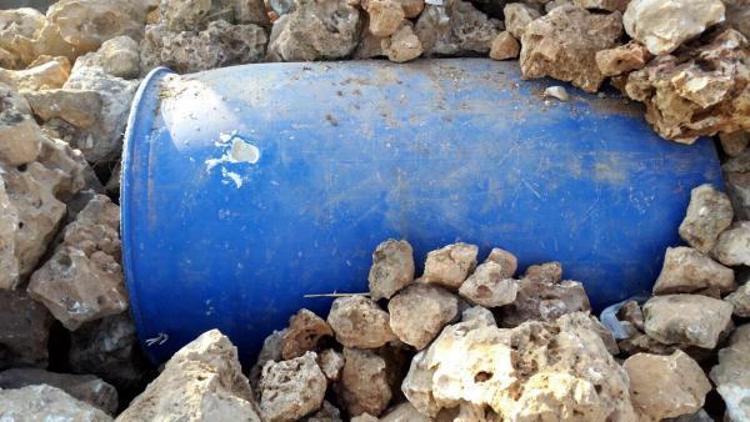 Nusaybinde PKKnın yola tuzakladığı 250 kilo patlayıcı imha edildi