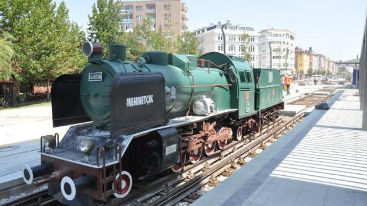 Mehmetçik treni Eskişehirde sergilenmeye başladı