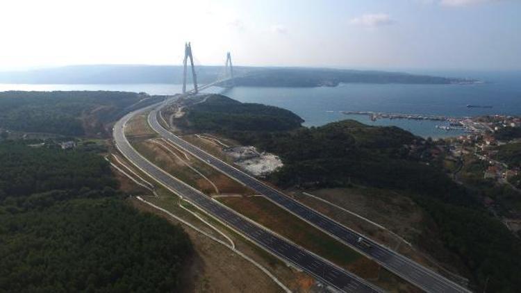 Yavuz Sultan Selim Köprüsü Cuma günü açılıyor