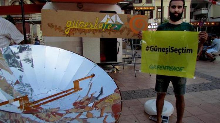 Greenpeaceden güneşe davet