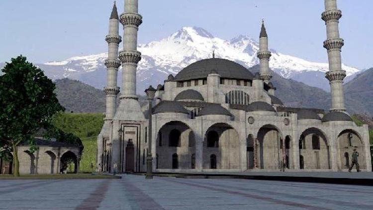 Kayseri OSB Yeni Camii inşaatı sürüyor