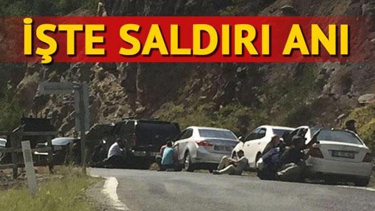 Kılıçdaroğluna saldırı anı kameralarda