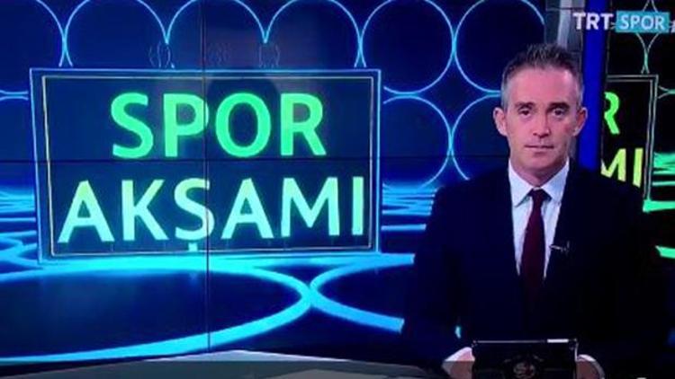 TRT Sporda ilginç olay Fenerbahçeliler ayakta