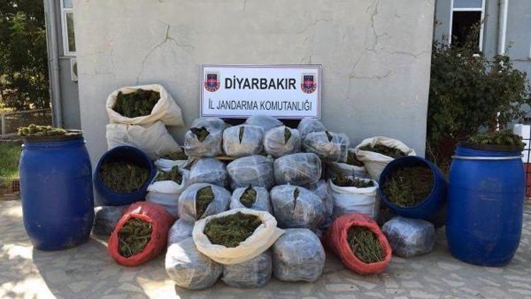 Diyarbakır Kocaköyde uyuşturucu operasyonu