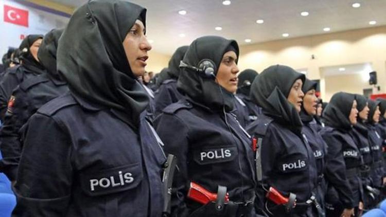 Kadın polislere başörtüsü artık serbest