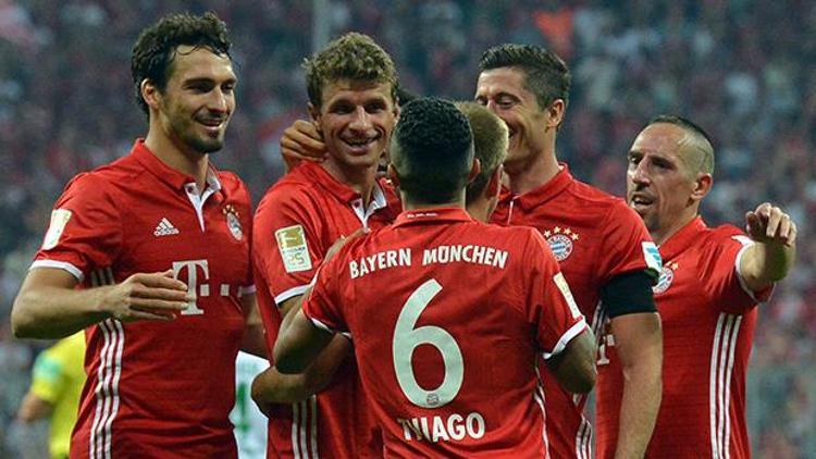 Bayern Münih fırtına gibi başladı