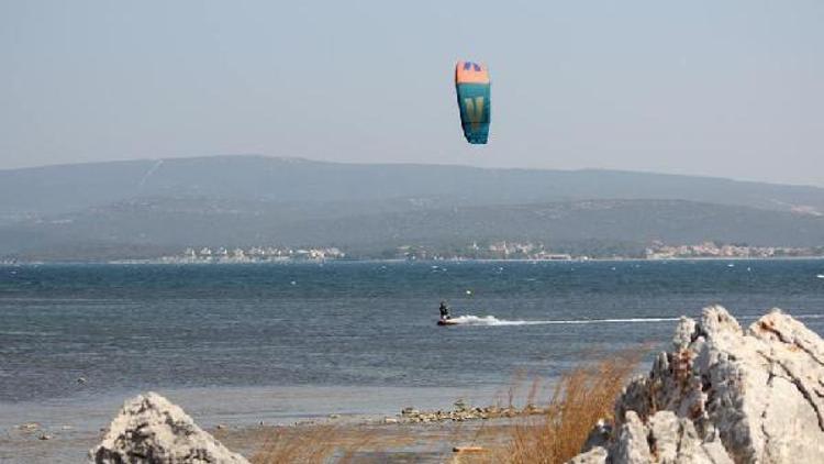 Urlada kitesurf heyecanı