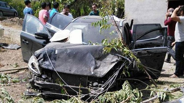 İzinci ailenin otomobili devrildi: 1 ölü, 5 yaralı