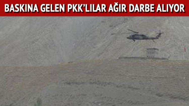 Son dakika: Sıfır noktasında büyük çatışma Baskına gelen PKKlılar ağır darbe alıyor...