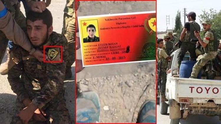 Son dakika haberi: Yakalanan YPGli teröristin üzerinde dikkat çeken kimlik