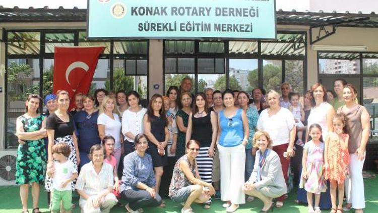 Konak Rotaryden kadınlara istihdam