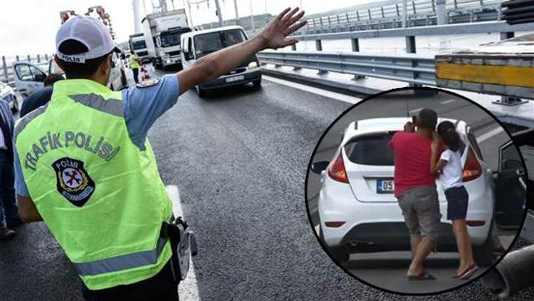 3. Köprüde selfie çılgınlığı kaza dinlemiyor