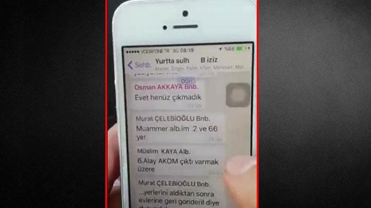 Whatsappcı albaylar tutuklandı