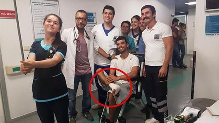 Kenan Sofuoğlu 3. kattan havuza atlayınca hastanelik oldu