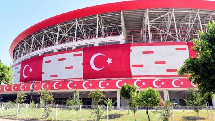 Antalya Stadında yüksek düzeyli güvenlik önlemi