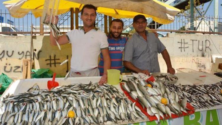 Manisada balık tezgahları doldu