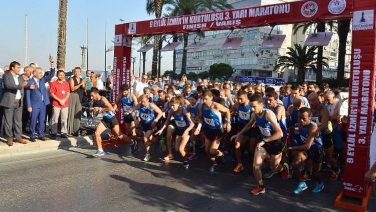 İzmir trafiğine maraton düzenlemesi