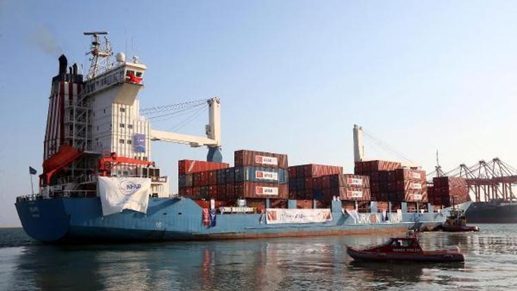 Gazzeye ikinci yardım gemisi Mersinden yola çıktı